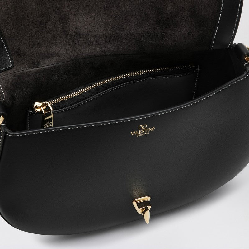 Valentino Garavani Small Ohval Black Shoulder Bag Women