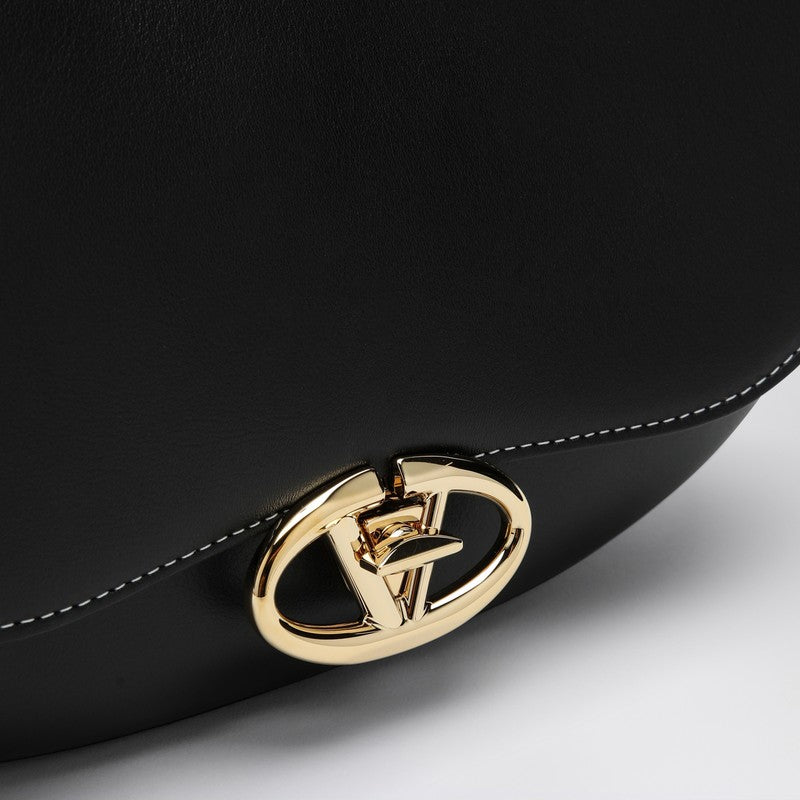 Valentino Garavani Small Ohval Black Shoulder Bag Women