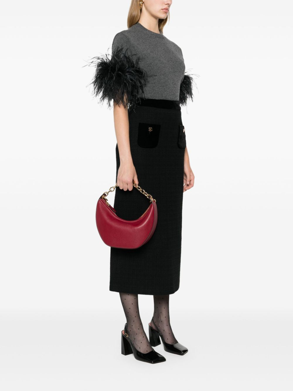 Vlogo Moon Small Hobo Bag