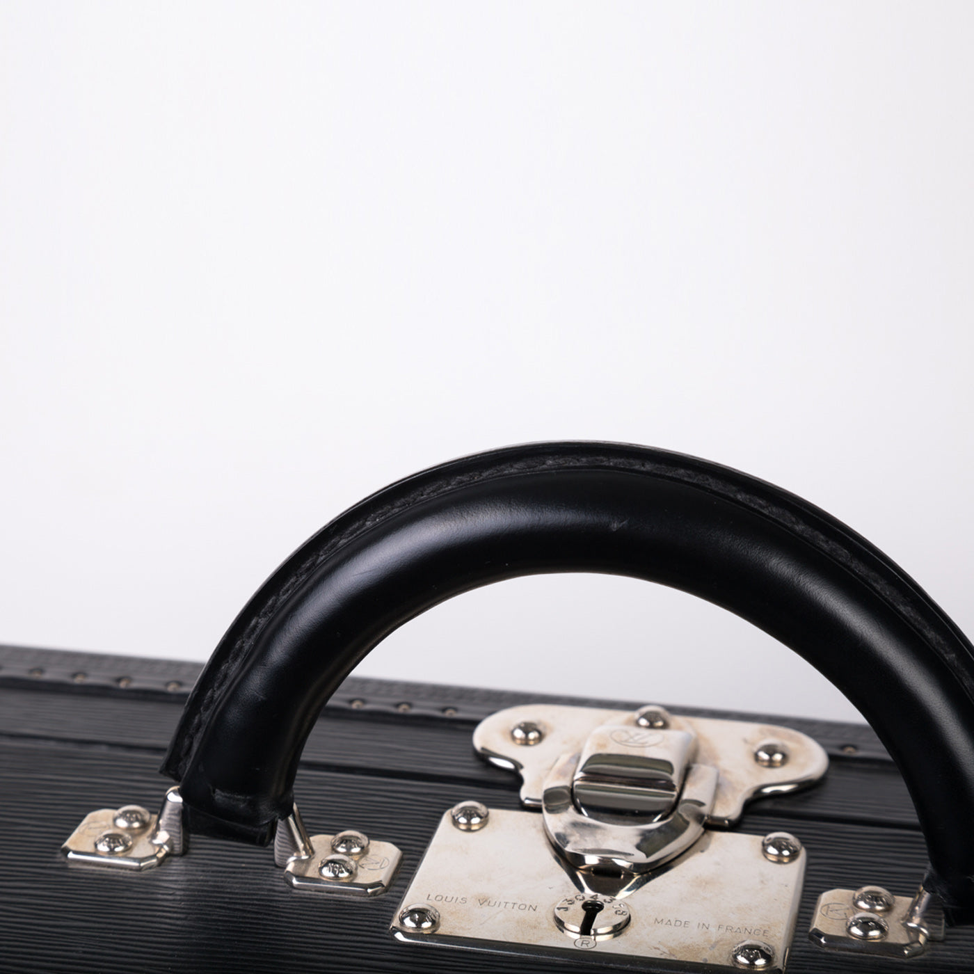 Louis Vuitton Epi Black Leather Trunk