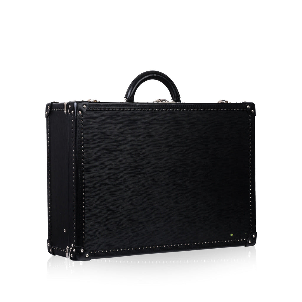 Louis Vuitton Epi Black Leather Trunk