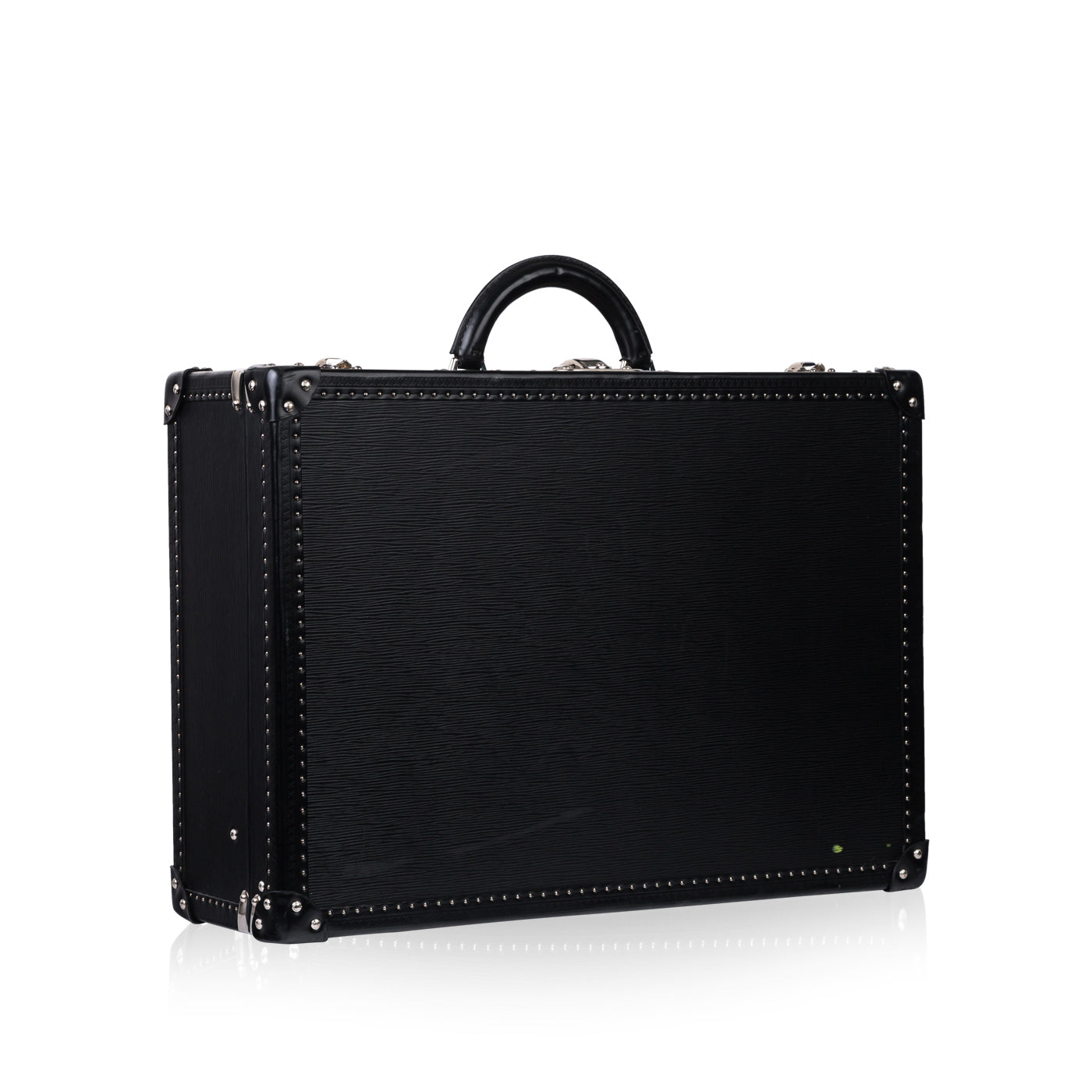 Louis Vuitton Epi Black Leather Trunk