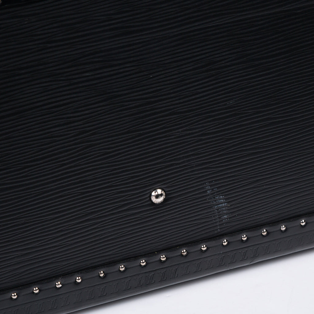 Louis Vuitton Epi Black Leather Trunk