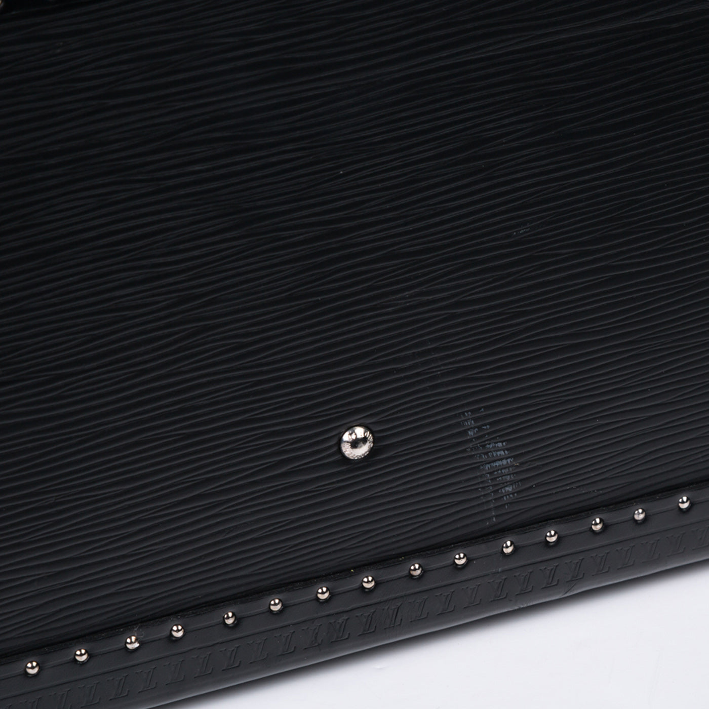 Louis Vuitton Epi Black Leather Trunk