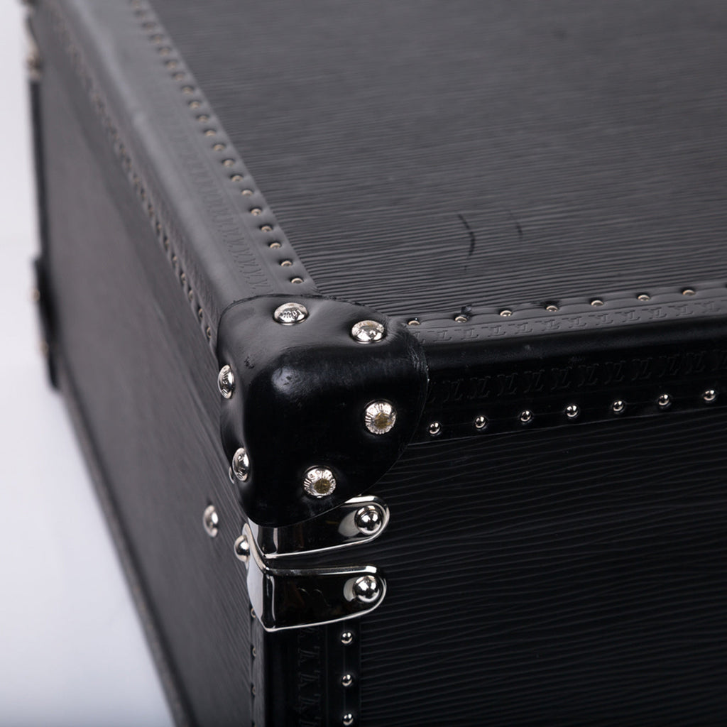 Louis Vuitton Epi Black Leather Trunk