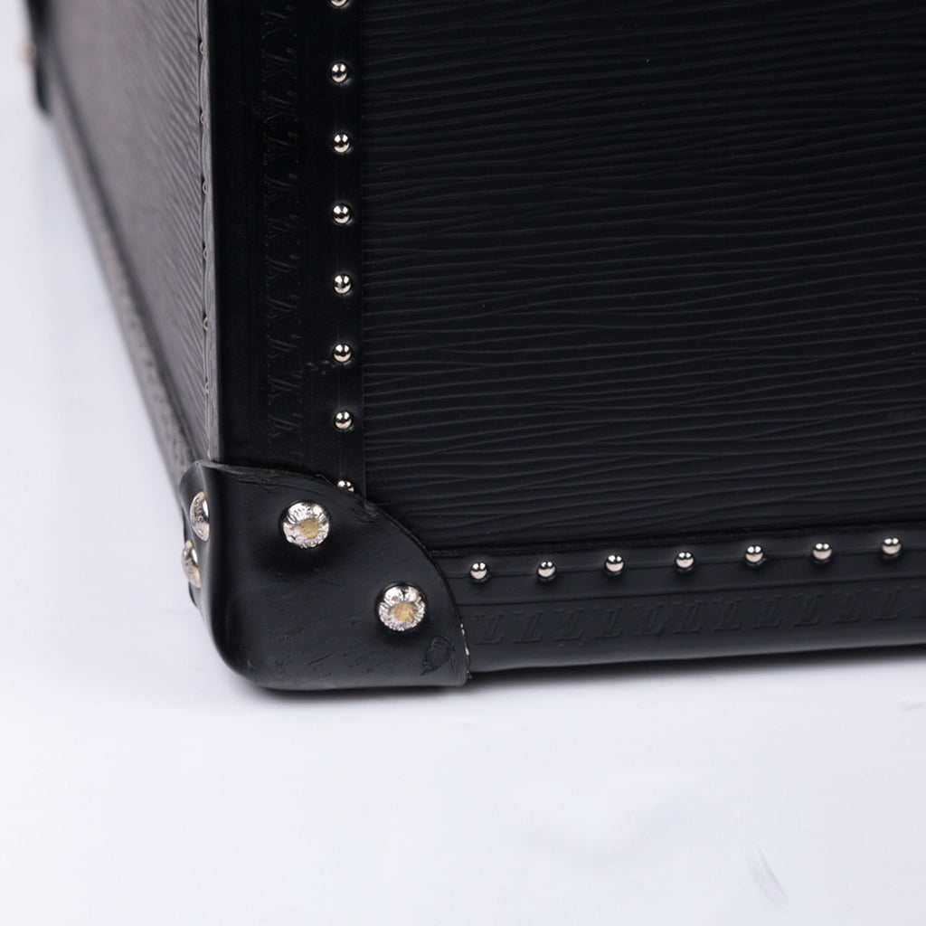 Louis Vuitton Epi Black Leather Trunk