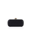 Bottega Veneta Leather Stretch Knot Clutch