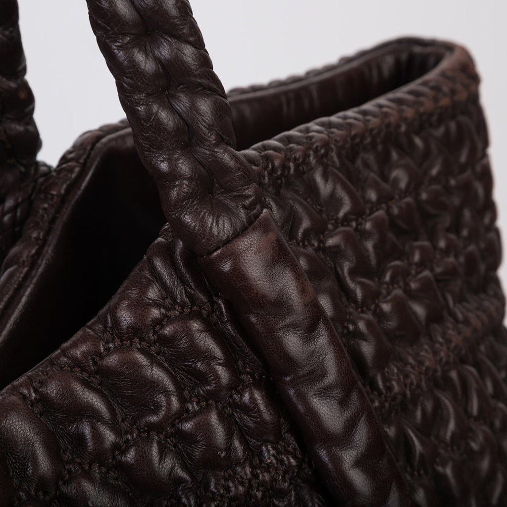 Chanel Interwoven leather tote