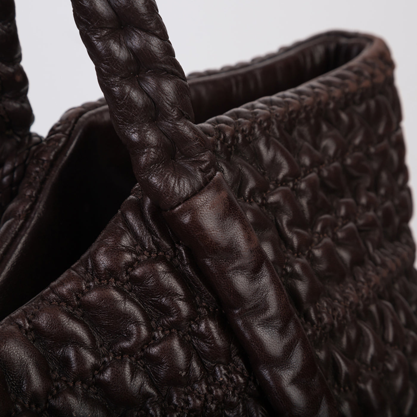 Chanel Interwoven leather tote