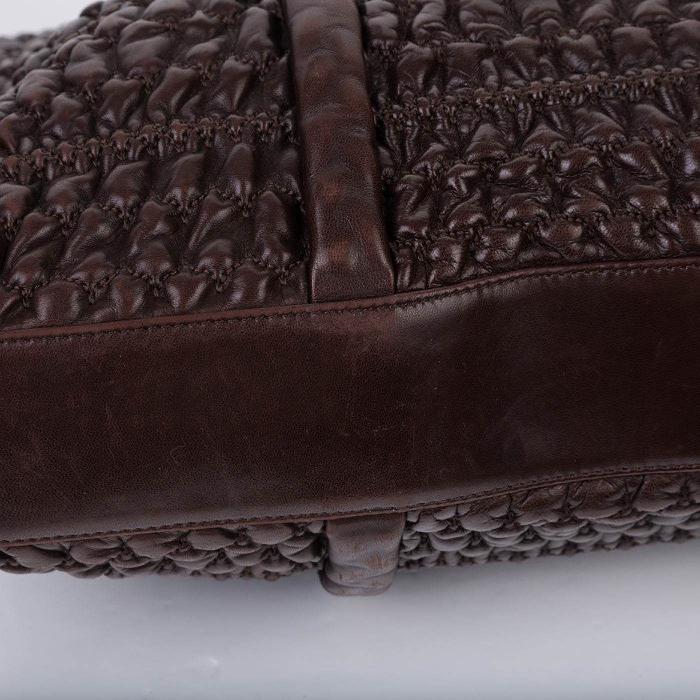 Chanel Interwoven leather tote