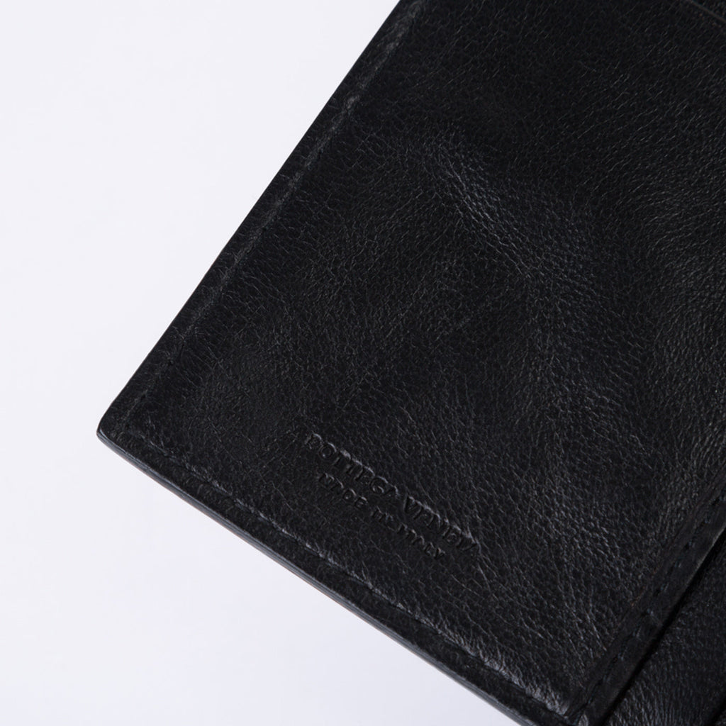 Bottega Veneta Nero Crocodile Wallet