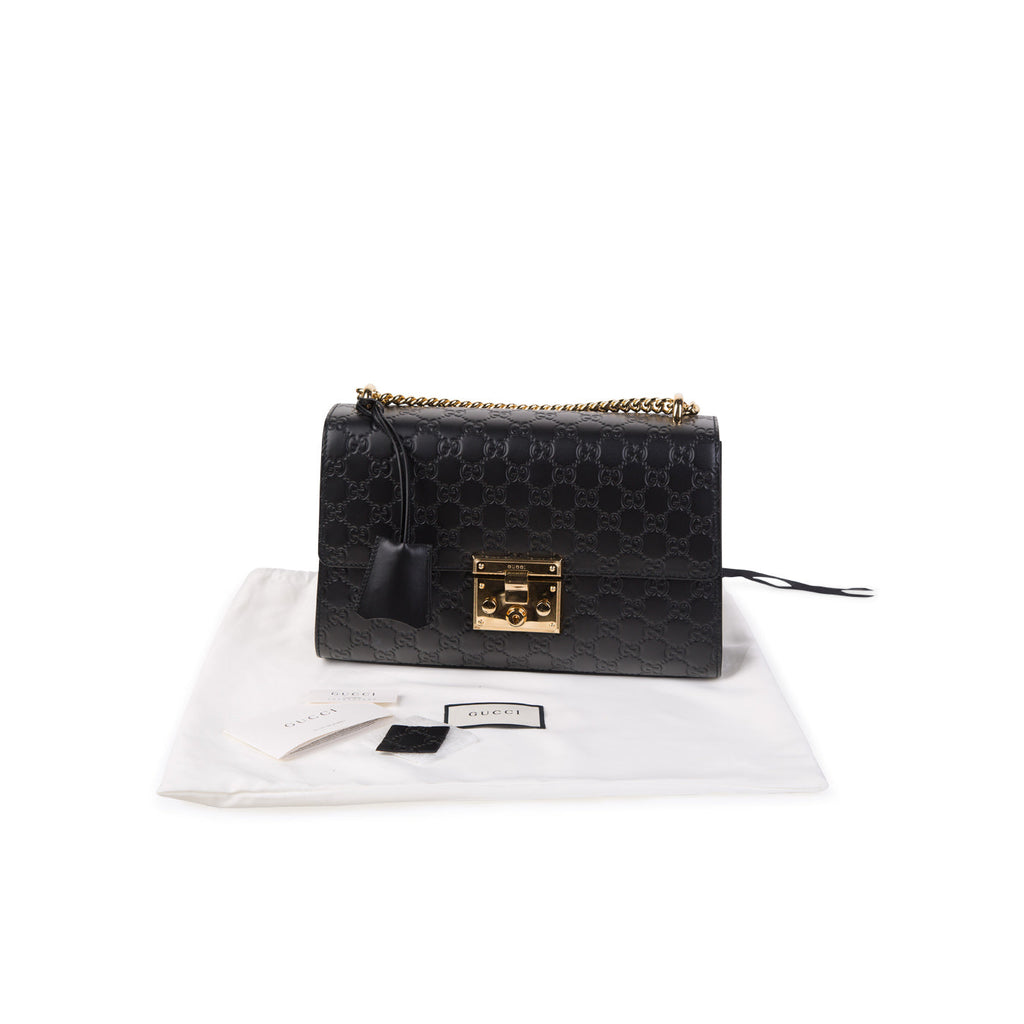 Signature Padlock Bag