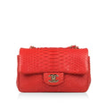 Chanel Classic Flap Bag - Mini Rectangular - Python