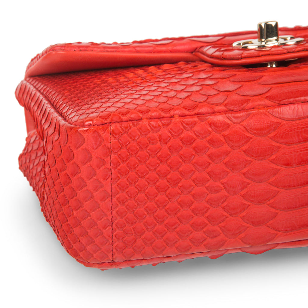 Chanel Classic Flap Bag - Mini Rectangular - Python