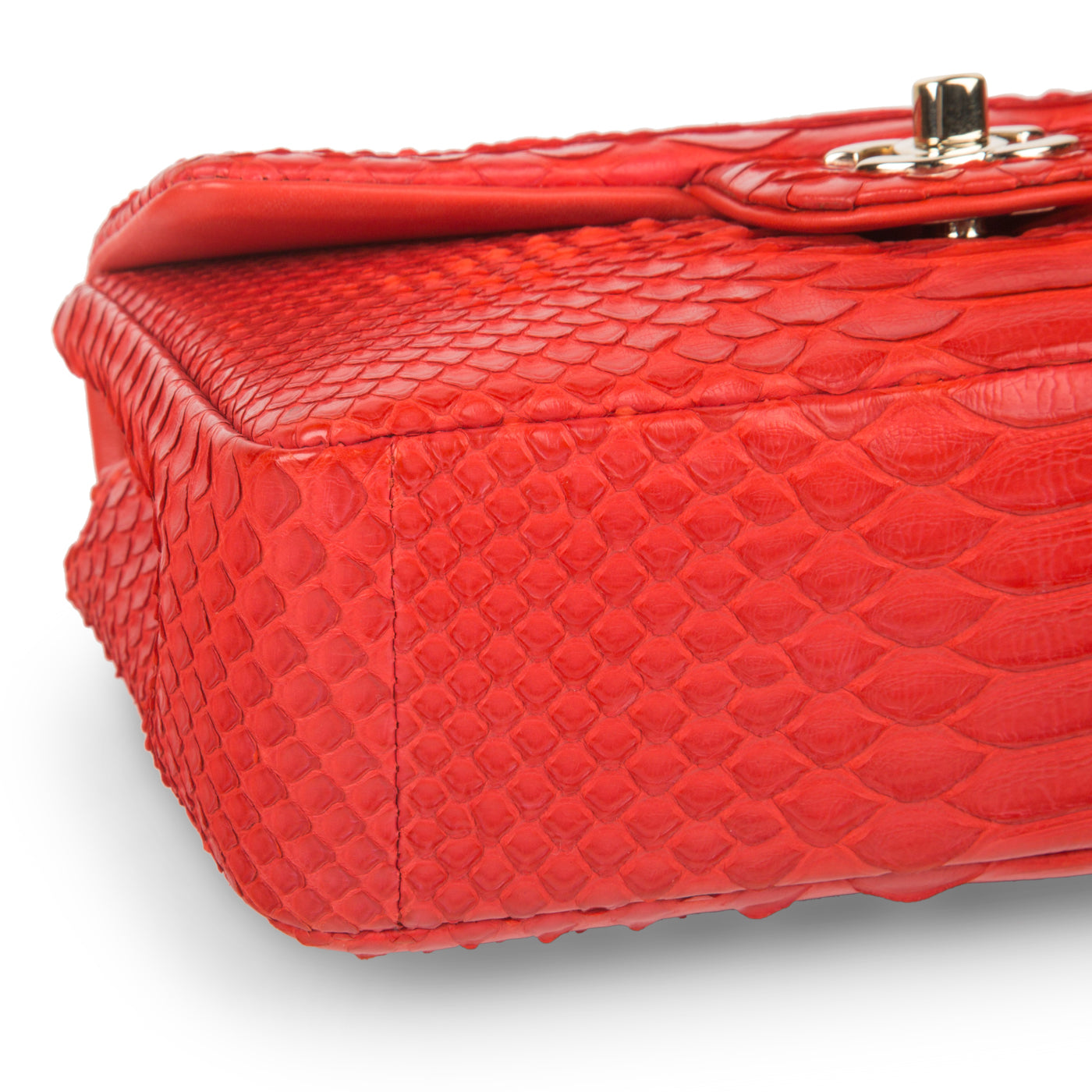 Chanel Classic Flap Bag - Mini Rectangular - Python