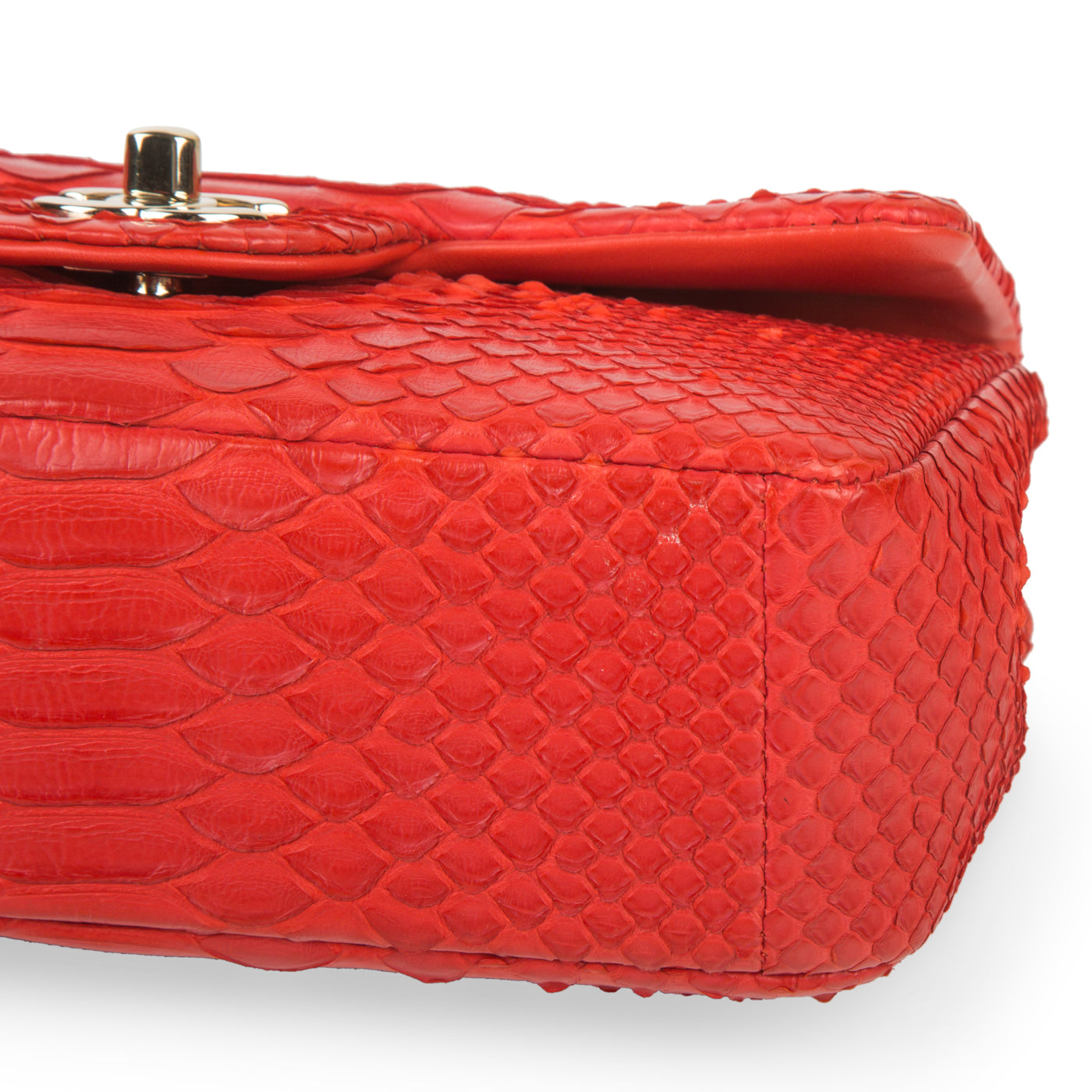 Chanel Classic Flap Bag - Mini Rectangular - Python