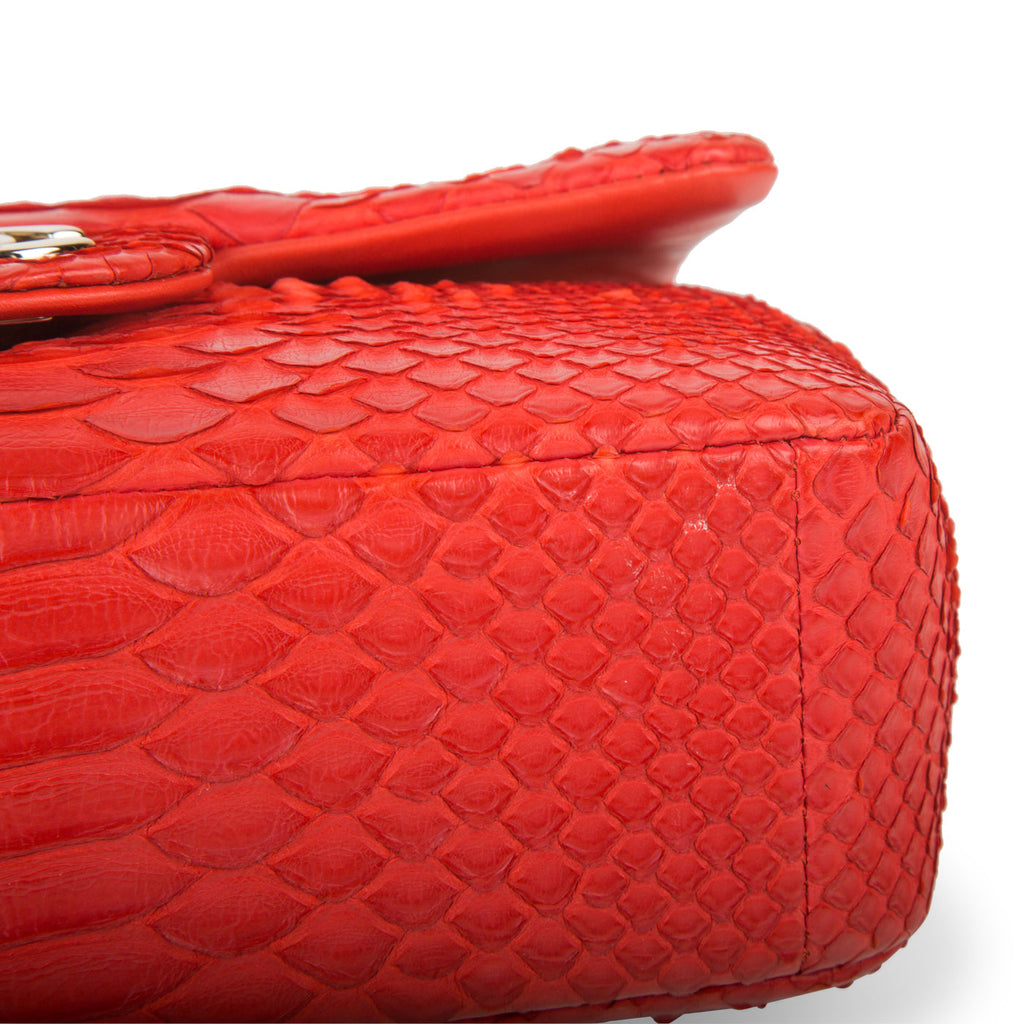 Chanel Classic Flap Bag - Mini Rectangular - Python