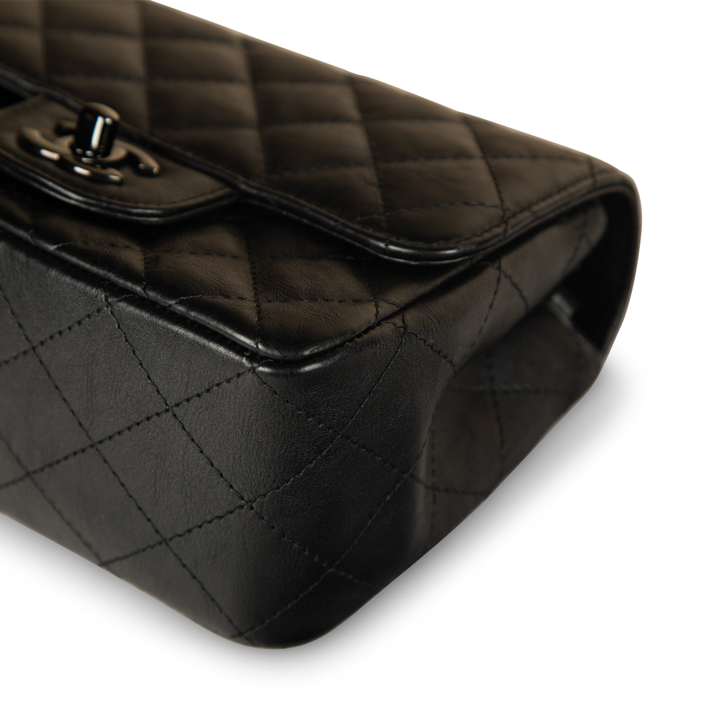 Chanel Classic Flap Bag - Mini Square - So Black