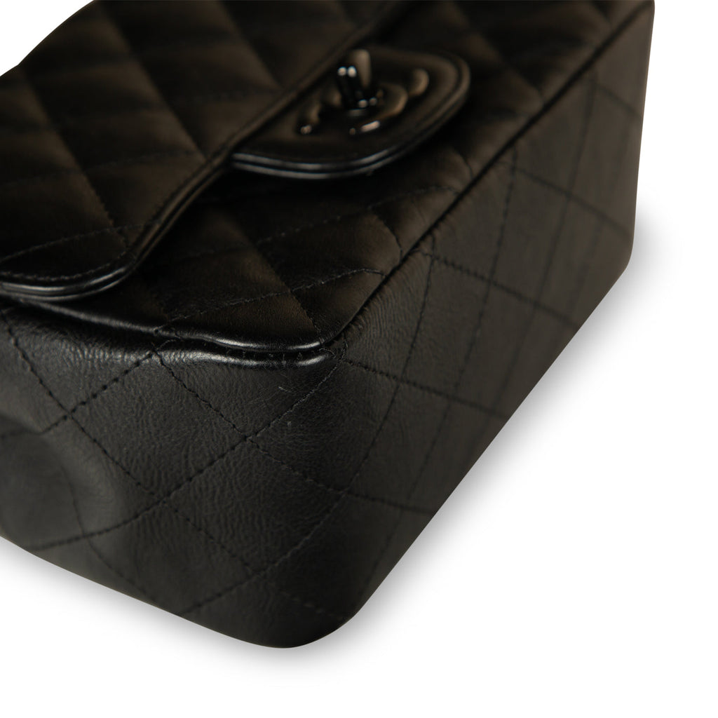 Chanel Classic Flap Bag - Mini Square - So Black