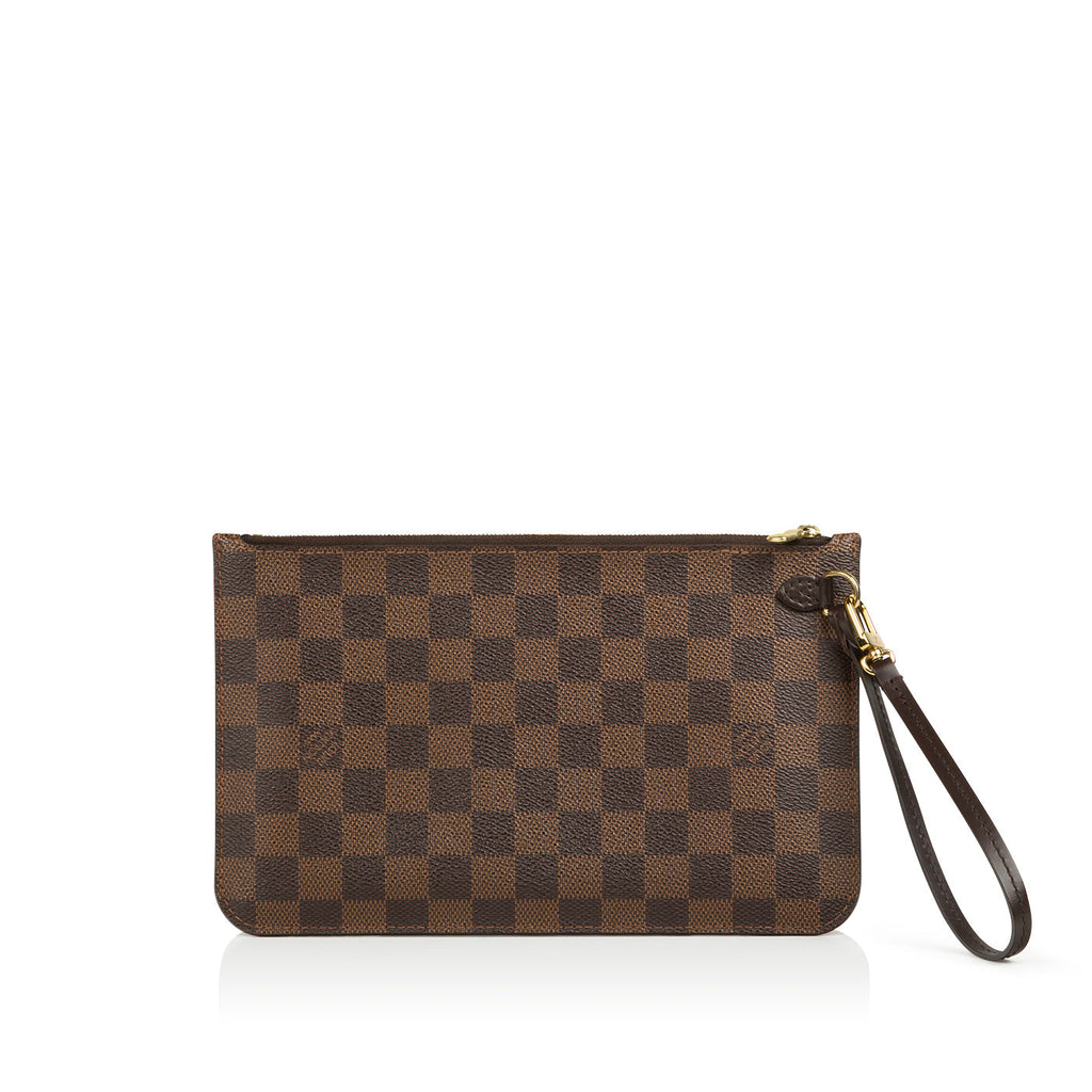 Louis Vuitton Damier Ebene Neverfull Pouch