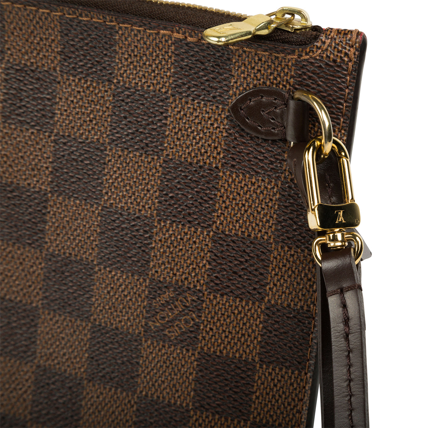 Louis Vuitton Damier Ebene Neverfull Pouch