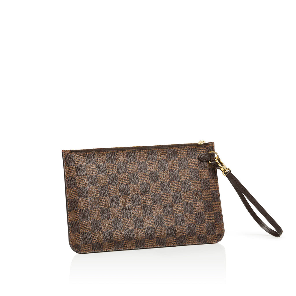 Louis Vuitton Damier Ebene Neverfull Pouch