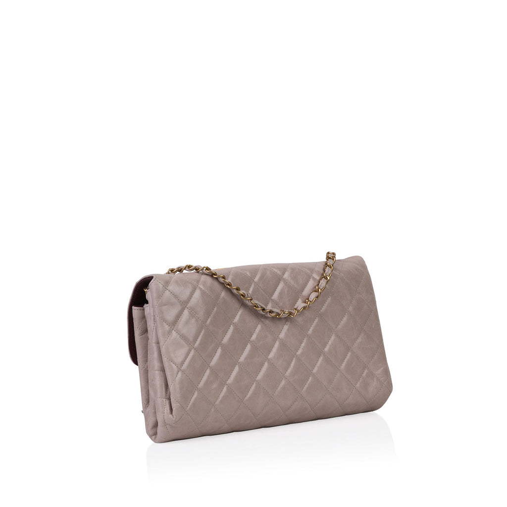 Chanel Triple Compartment Flap Bag