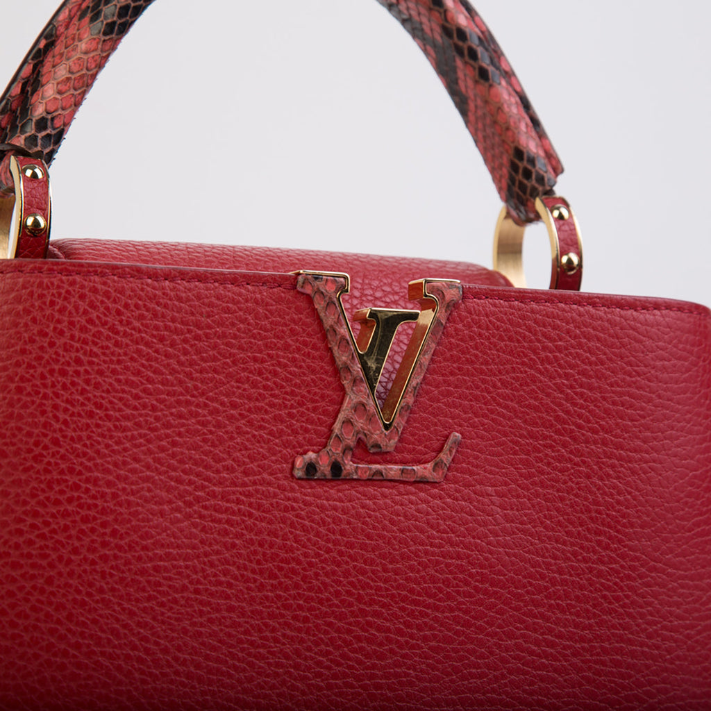 Louis Vuitton Capucines BB Python