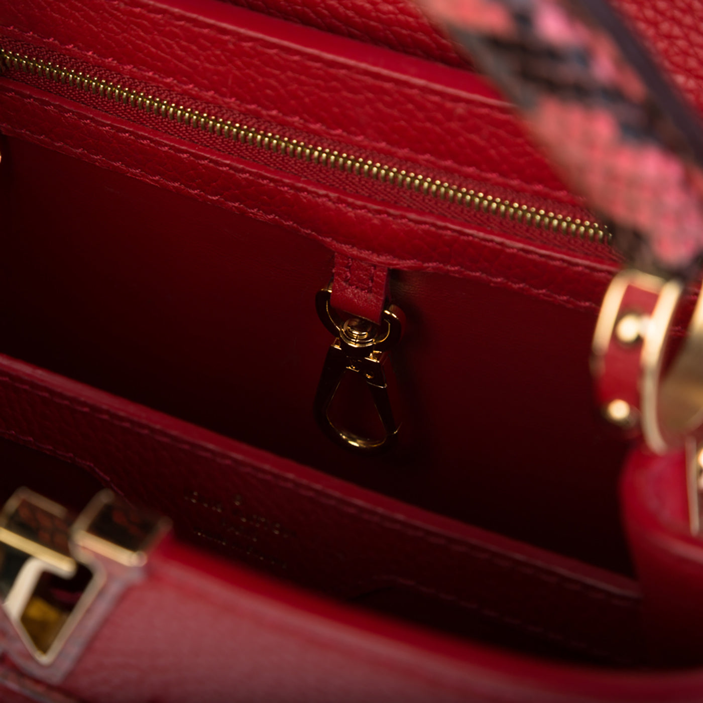 Louis Vuitton Capucines BB Python