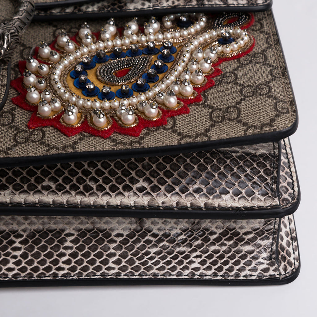 Embroidered Python Dionysus