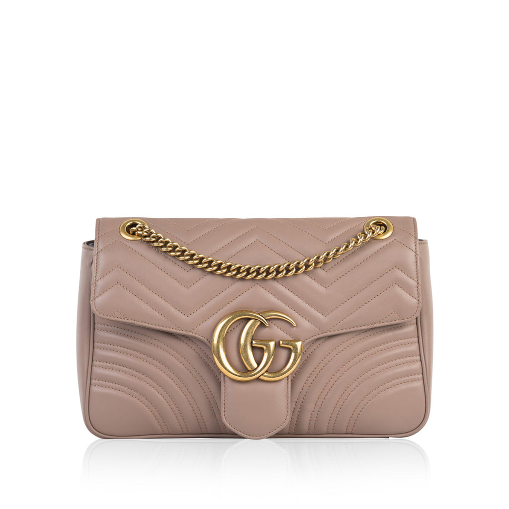 Gucci GG Marmont Medium Matelass茅