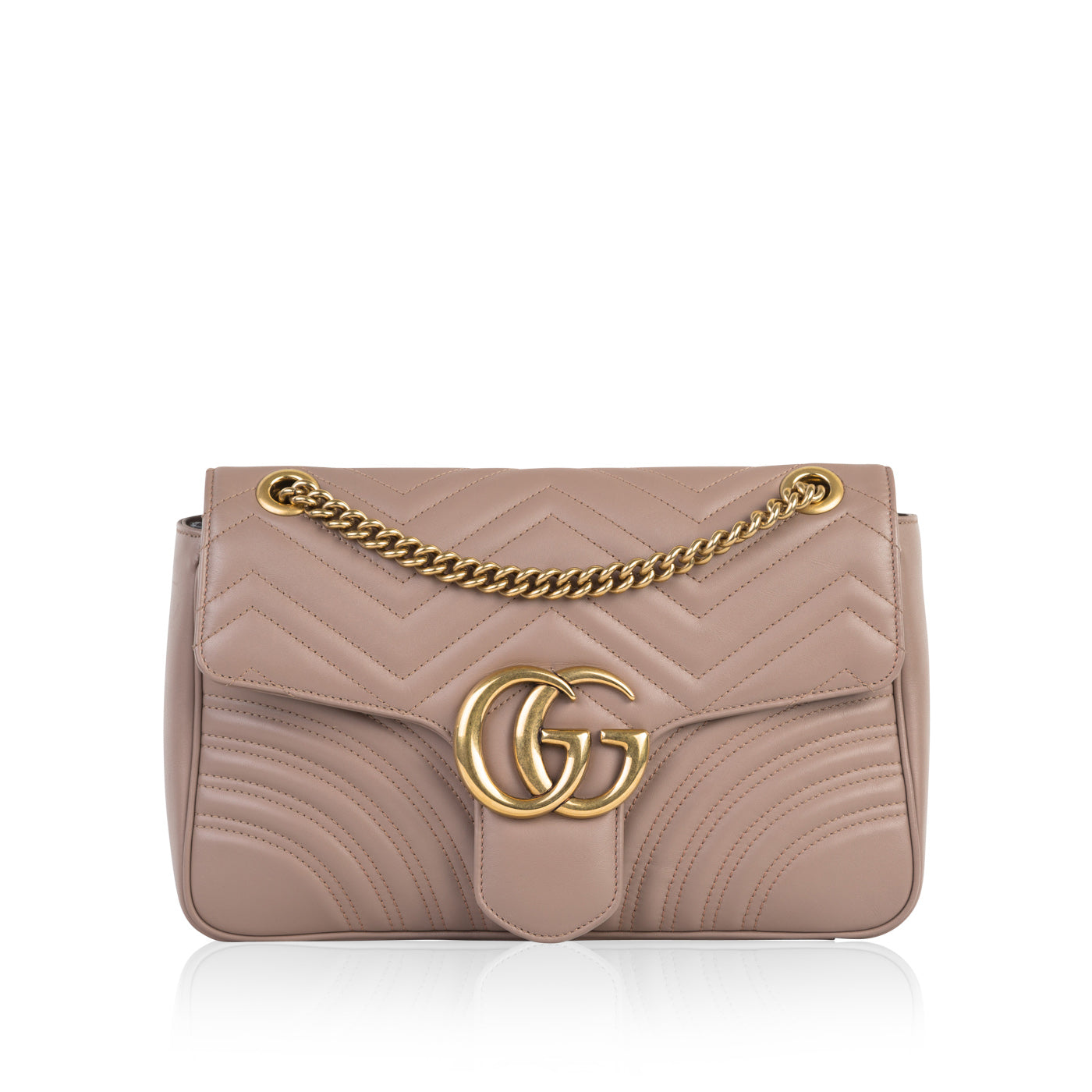 Gucci GG Marmont Medium Matelass茅