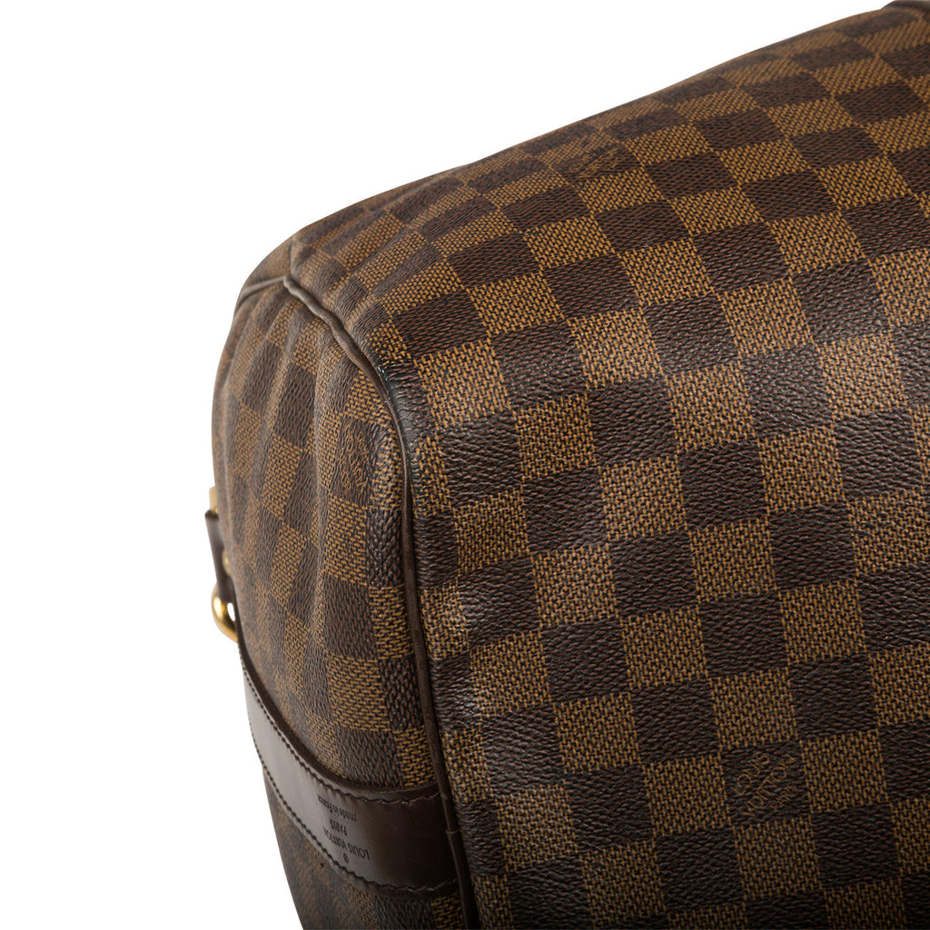 Louis Vuitton Keepall 45 BandouliÃ¨re Damier Ebene