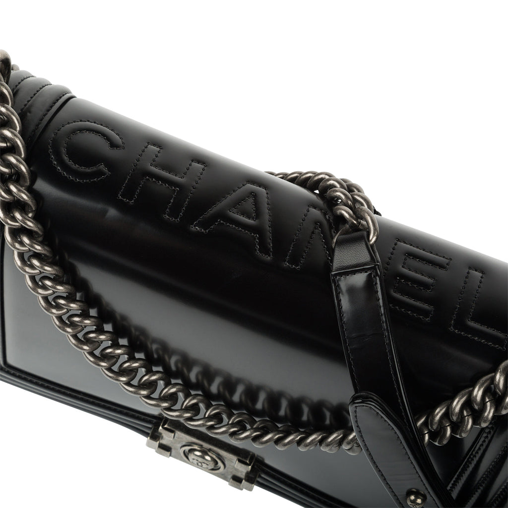 Chanel Smooth Calf Boy Bag