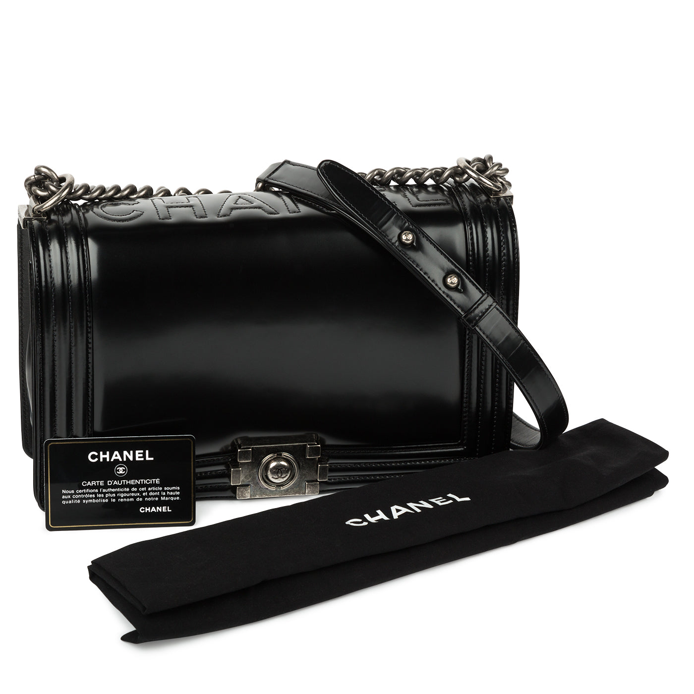 Chanel Smooth Calf Boy Bag