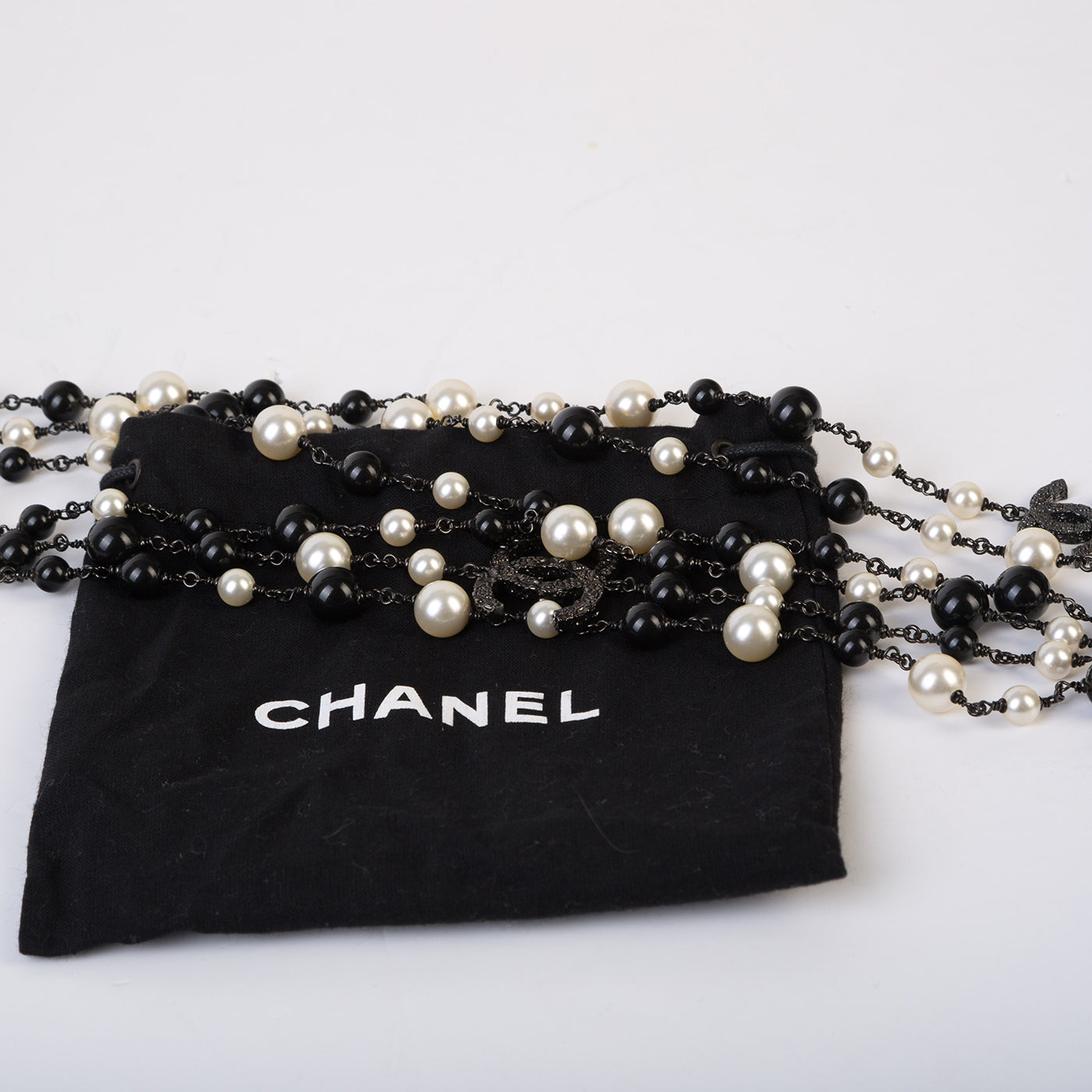 CC Pearl Necklace