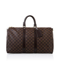 Louis Vuitton Keepall 45 BandouliÃ¨re Damier Ebene