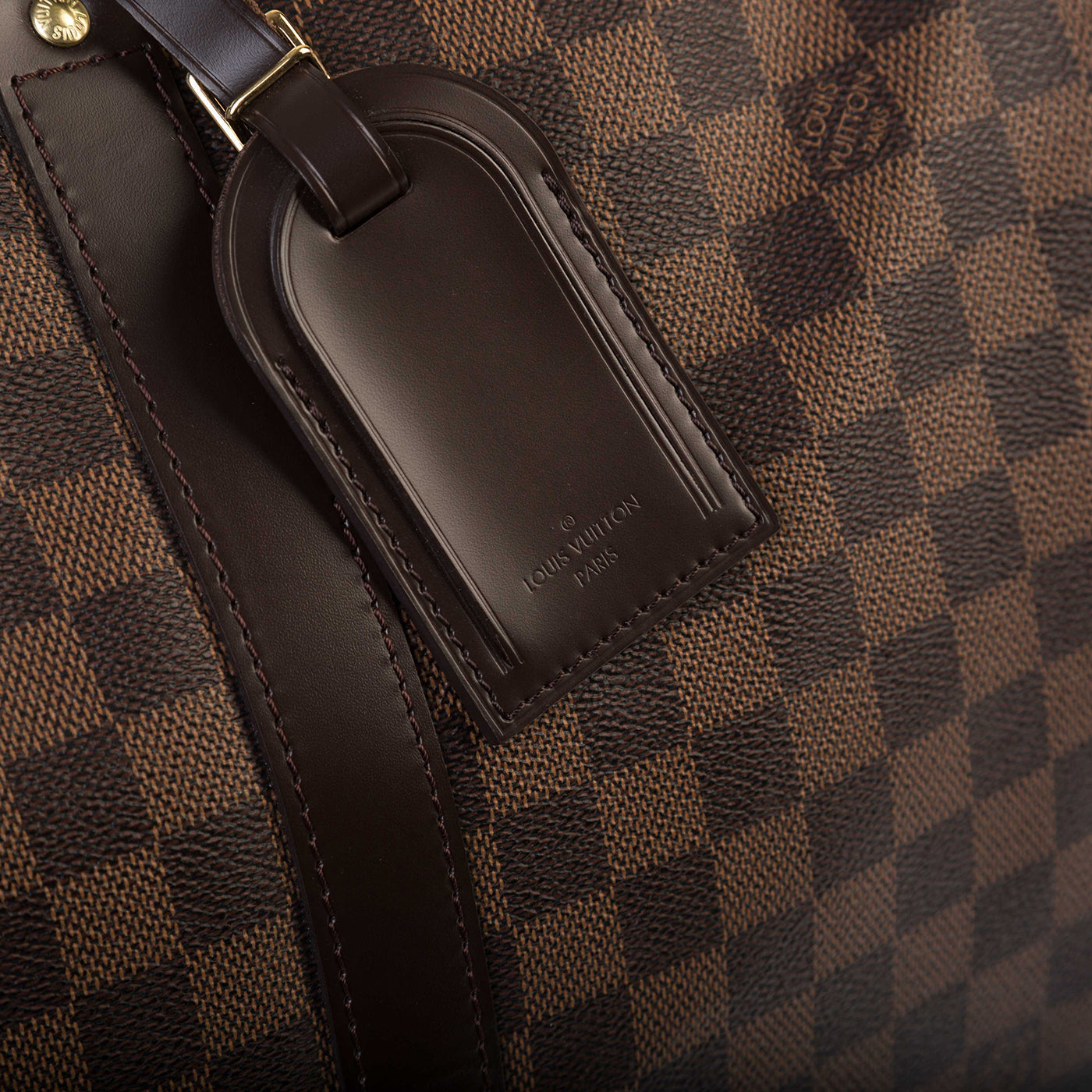 Louis Vuitton Keepall 45 BandouliÃ¨re Damier Ebene