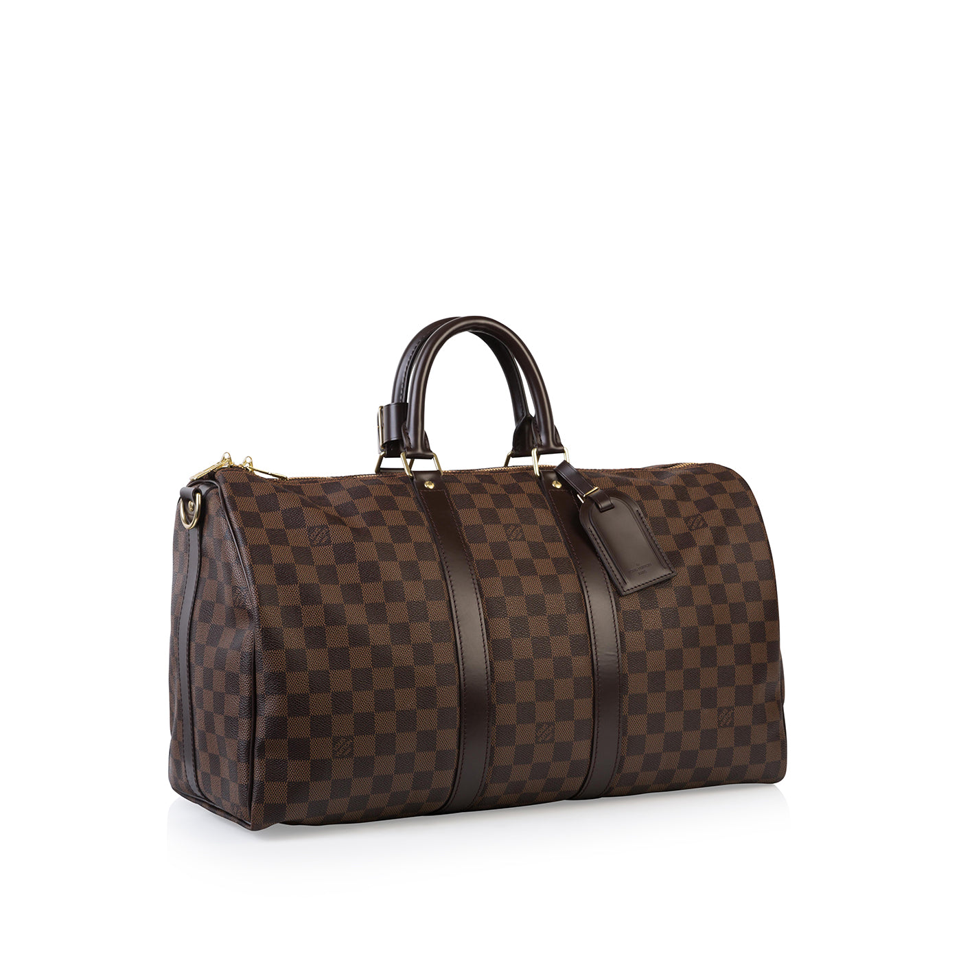 Louis Vuitton Keepall 45 BandouliÃ¨re Damier Ebene