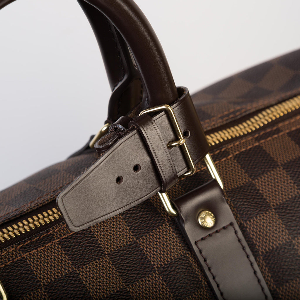 Louis Vuitton Keepall 45 BandouliÃ¨re Damier Ebene