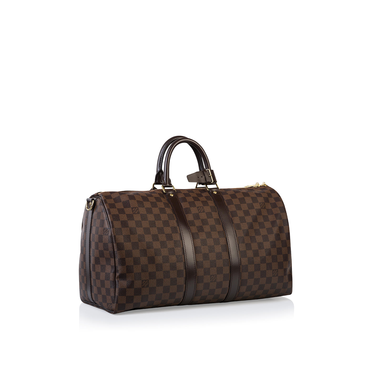 Louis Vuitton Keepall 45 BandouliÃ¨re Damier Ebene