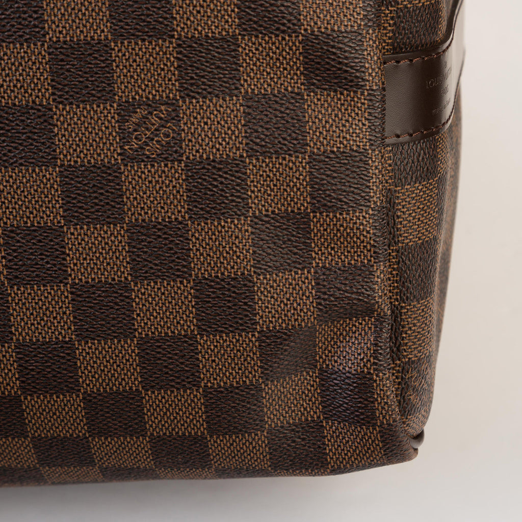 Louis Vuitton Keepall 45 BandouliÃ¨re Damier Ebene
