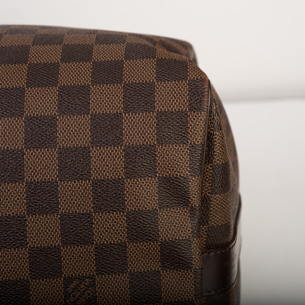 Louis Vuitton Keepall 45 BandouliÃ¨re Damier Ebene