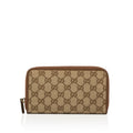 Gucci Monogram Canvas Wallet
