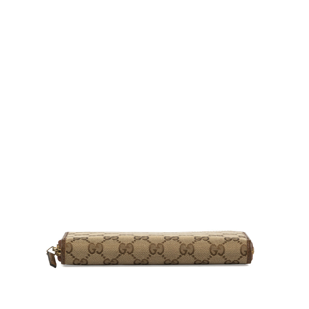 Gucci Monogram Canvas Wallet