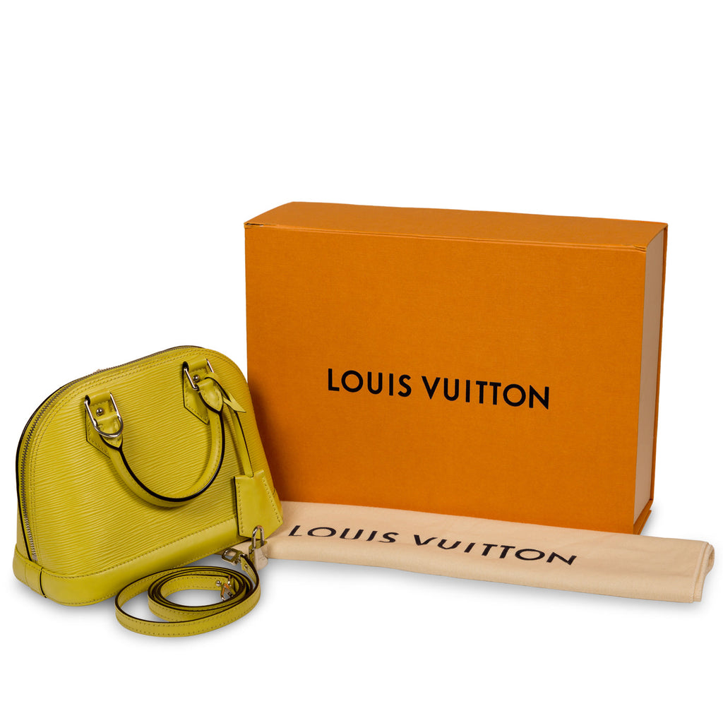 Louis Vuitton Alma BB - Pistache Epi