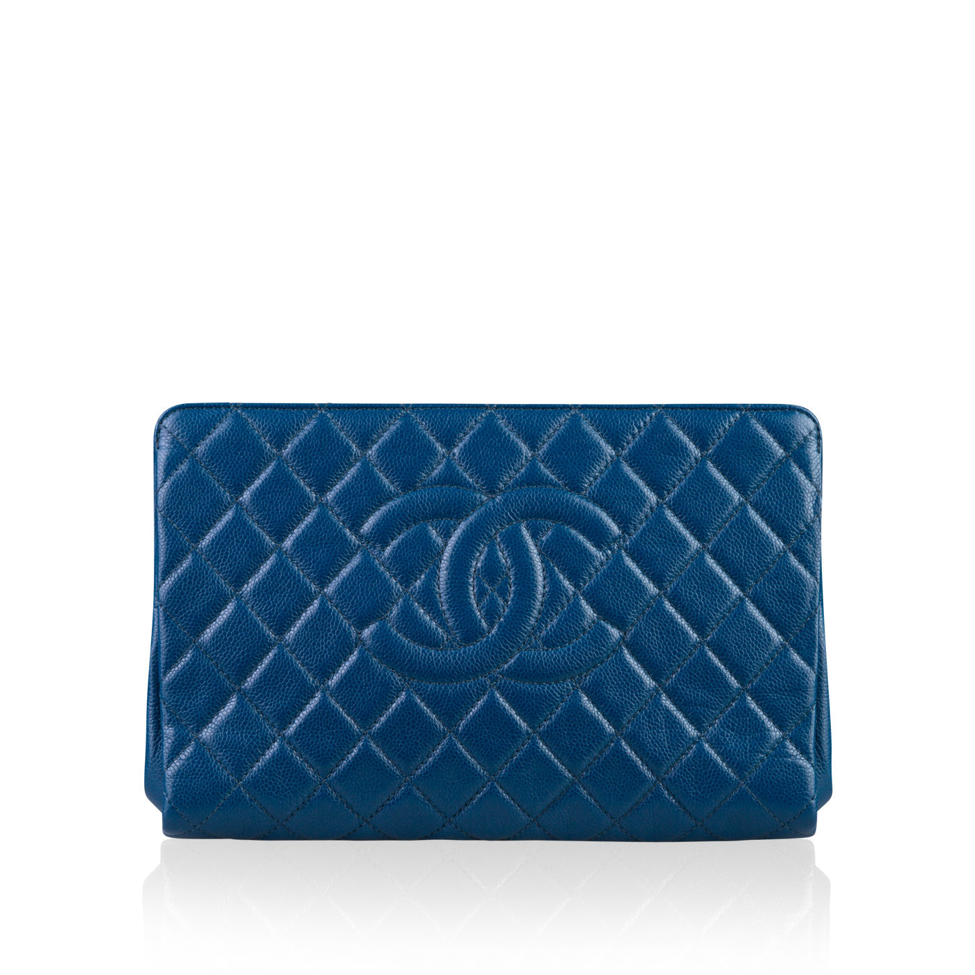 Chanel Quilted CC Clutch