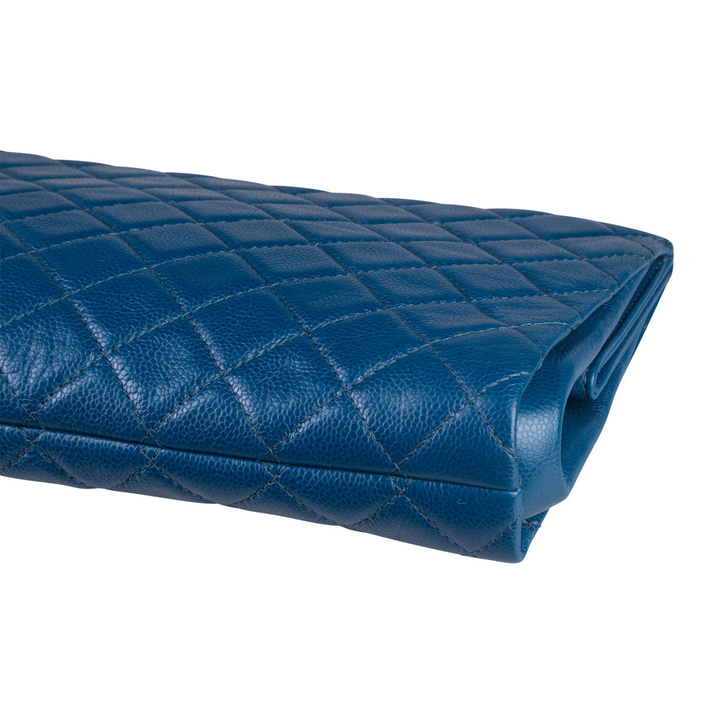 Chanel Quilted CC Clutch