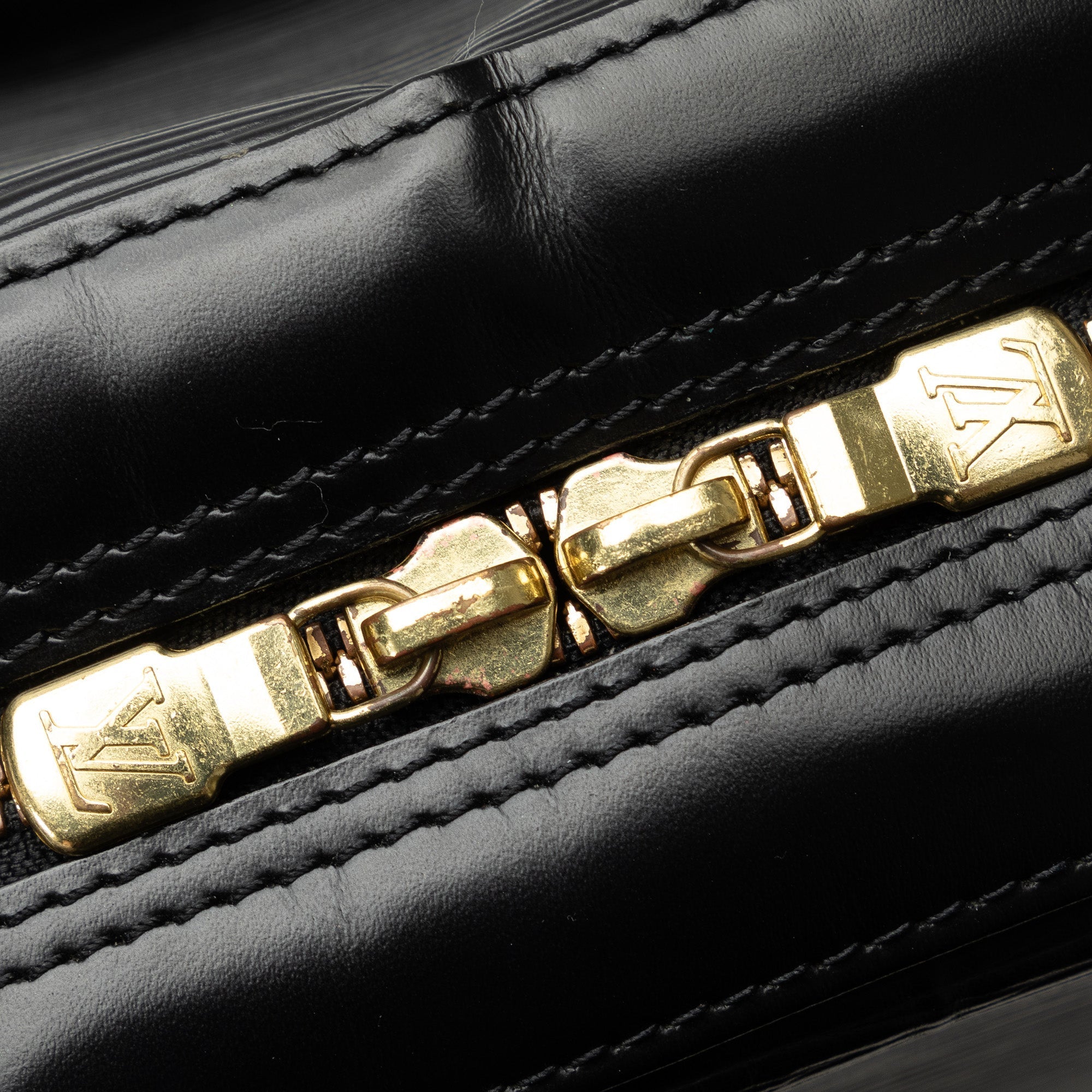 Black Louis Vuitton Epi Voltaire