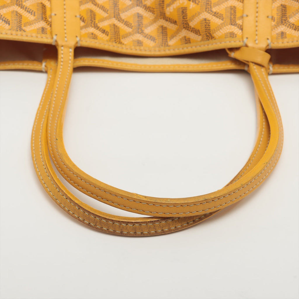 Goyard Saint Louis Yellow Artois PM Tote Bag